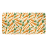 Orange Carrot Pattern Print Towel