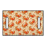 Orange Crab Pattern Print Golf Cart Seat Cover