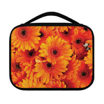 Orange Daisy Flower Print Classic Bible Case