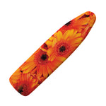 Orange Daisy Flower Print Ironing Board Cover