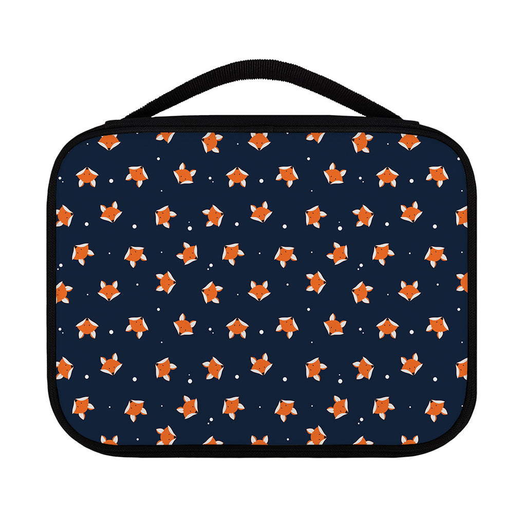Orange Fox Pattern Print Classic Bible Case