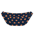 Orange Fox Pattern Print Fanny Pack