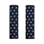 Orange Fox Pattern Print Handle Covers