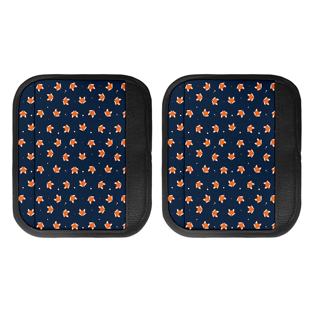 Orange Fox Pattern Print Handle Covers