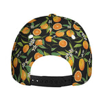Orange Fruit Pattern Print Baseball Cap