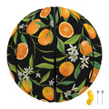 Orange Fruit Pattern Print Basketball
