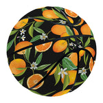 Orange Fruit Pattern Print Basketball