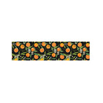 Orange Fruit Pattern Print Bed Runner