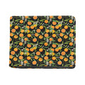 Orange Fruit Pattern Print Bifold Wallet