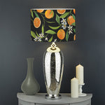 Orange Fruit Pattern Print Drum Lamp Shade