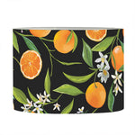 Orange Fruit Pattern Print Drum Lamp Shade