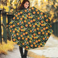 Orange Fruit Pattern Print Foldable Umbrella