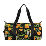 Orange Fruit Pattern Print Gym Bag