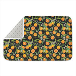 Orange Fruit Pattern Print Indoor Door Mat