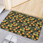Orange Fruit Pattern Print Indoor Door Mat