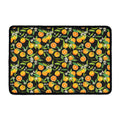 Orange Fruit Pattern Print Kitchen Mat