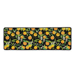 Orange Fruit Pattern Print Long Kitchen Mat