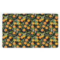 Orange Fruit Pattern Print Polyester Doormat