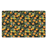 Orange Fruit Pattern Print Polyester Doormat