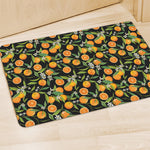 Orange Fruit Pattern Print Polyester Doormat