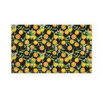 Orange Fruit Pattern Print Polyester Flag