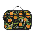 Orange Fruit Pattern Print Portable Lunch Bag