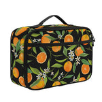 Orange Fruit Pattern Print Portable Lunch Bag