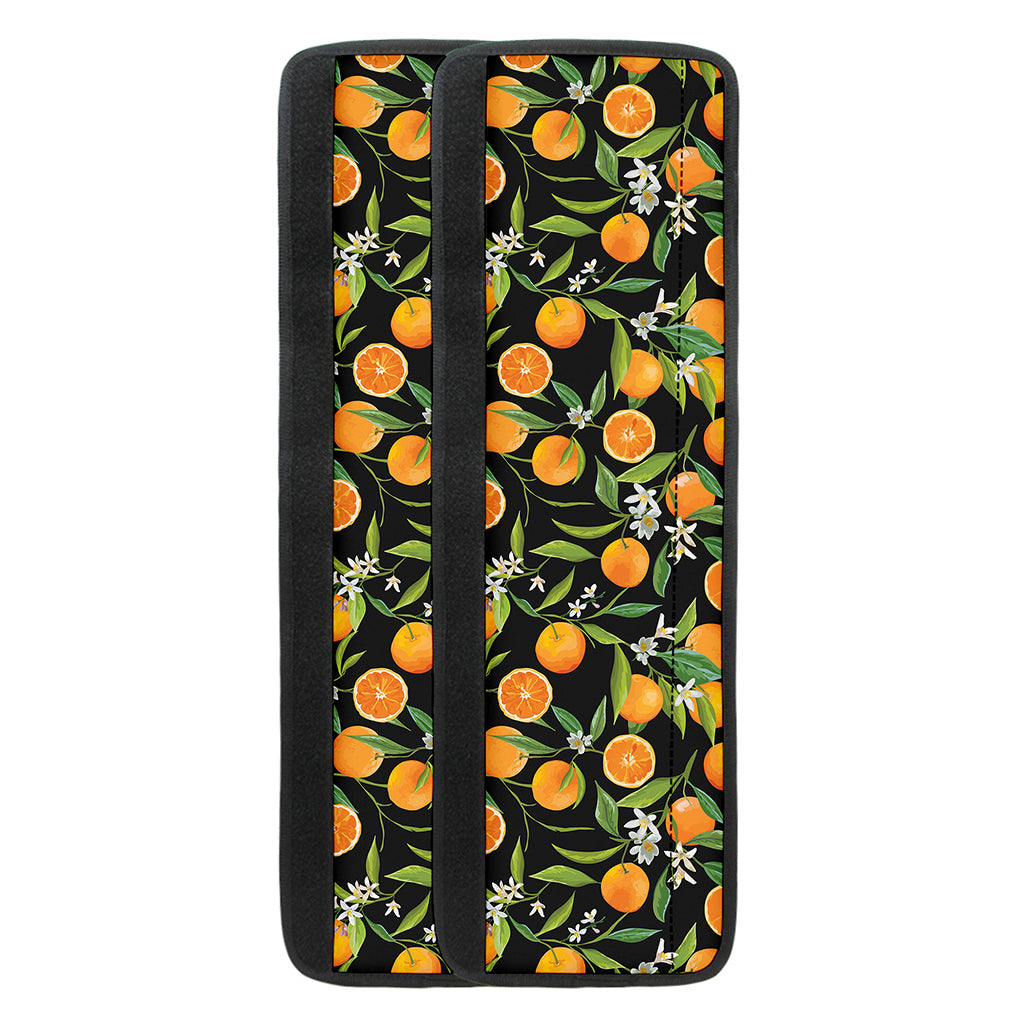 Orange Fruit Pattern Print Refrigerator Handle Covers