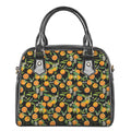 Orange Fruit Pattern Print Shoulder Handbag