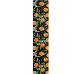 Orange Fruit Pattern Print Table Runner