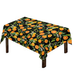 Orange Fruit Pattern Print Tablecloth