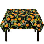 Orange Fruit Pattern Print Tablecloth