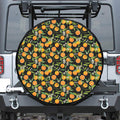 Orange Fruit Pattern Print Tire Cover