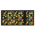 Orange Fruit Pattern Print Trifold Wallet