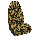 Orange Fruit Pattern Print Waterproof Car Seat Cover