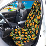 Orange Fruit Pattern Print Waterproof Car Seat Cover