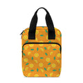 Orange Fruit Slices Pattern Print Bible Tote Bag