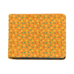 Orange Fruit Slices Pattern Print Bifold Wallet