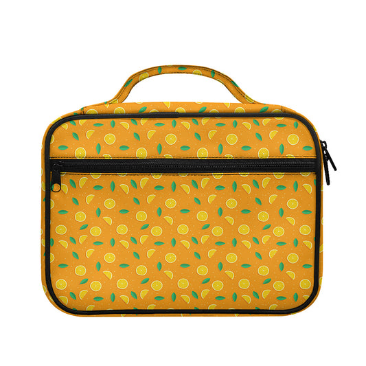 Orange Fruit Slices Pattern Print Briefcase Bible Bag