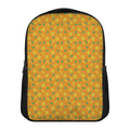 Orange Fruit Slices Pattern Print Casual Backpack
