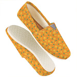 Orange Fruit Slices Pattern Print Casual Shoes