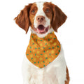 Orange Fruit Slices Pattern Print Dog Bandana