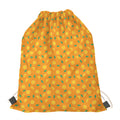 Orange Fruit Slices Pattern Print Drawstring Bag