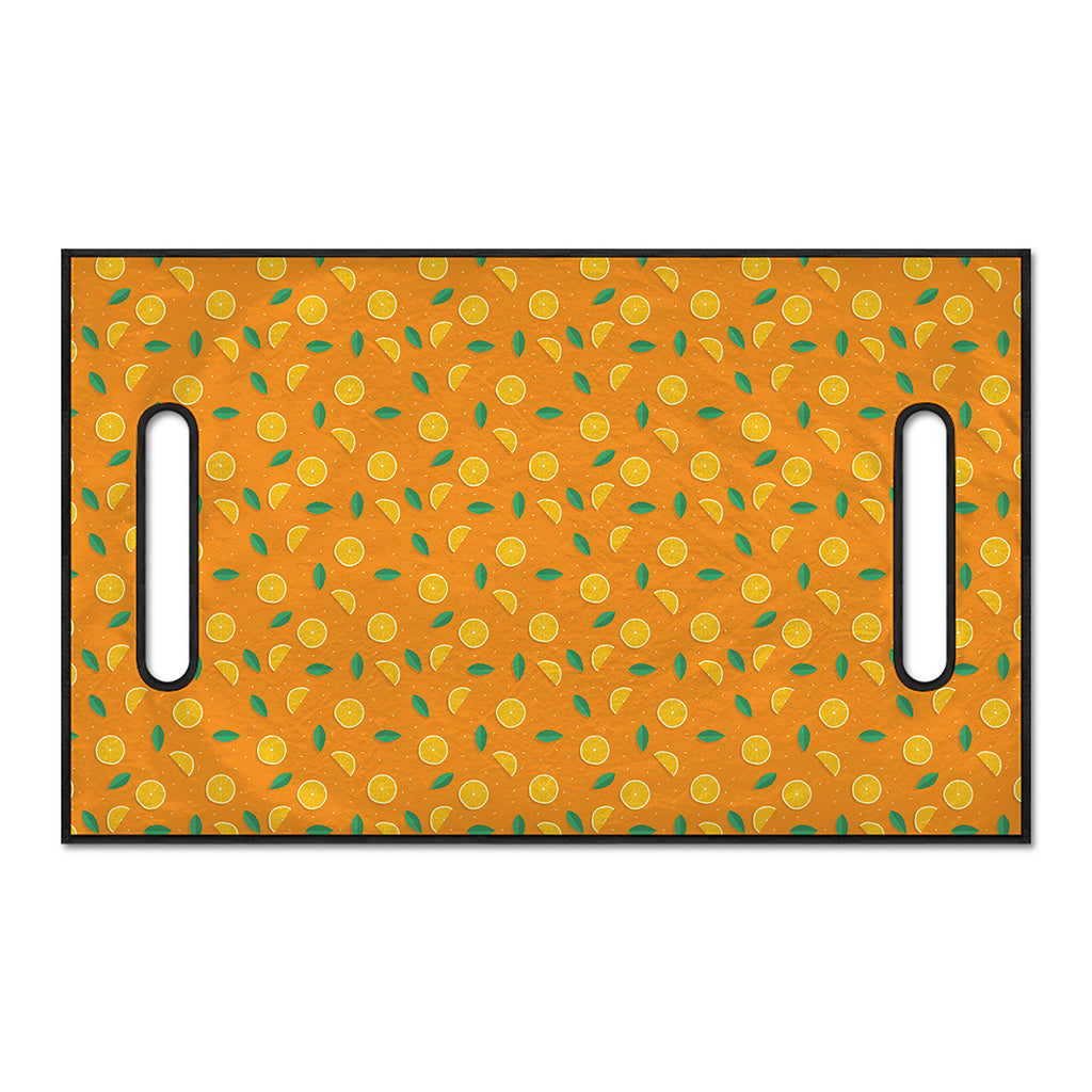 Orange Fruit Slices Pattern Print Golf Cart Seat Cover