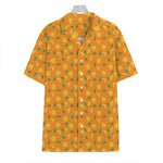 Orange Fruit Slices Pattern Print Hawaiian Shirt