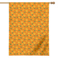 Orange Fruit Slices Pattern Print House Flag
