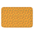 Orange Fruit Slices Pattern Print Indoor Door Mat