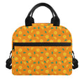 Orange Fruit Slices Pattern Print Insulated Lunch Bag