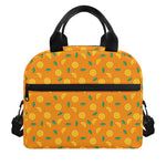 Orange Fruit Slices Pattern Print Insulated Lunch Bag