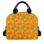 Orange Fruit Slices Pattern Print Insulated Lunch Bag